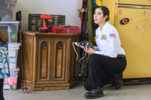 Precautions for rewiring a house with children or pets